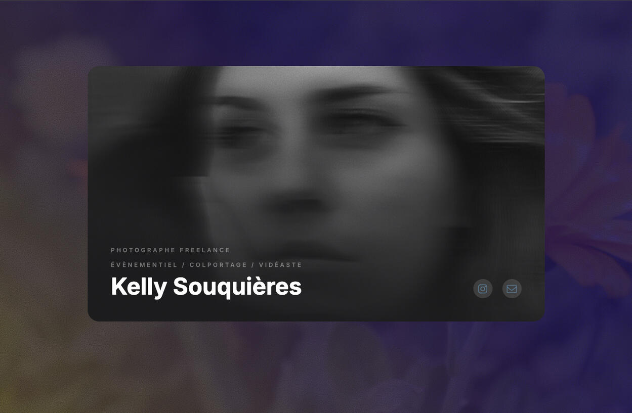 Kelly Souquières - Photographe