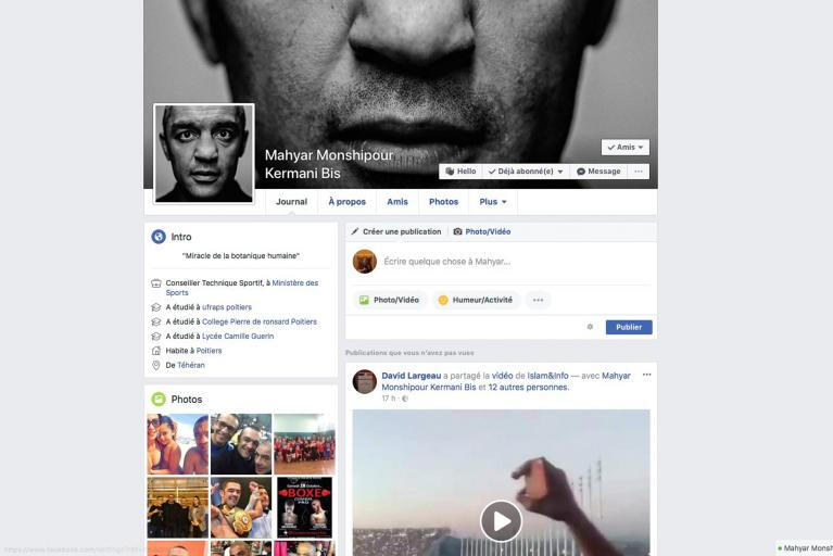 Mahyar Monshipour Kermani - Boxeur