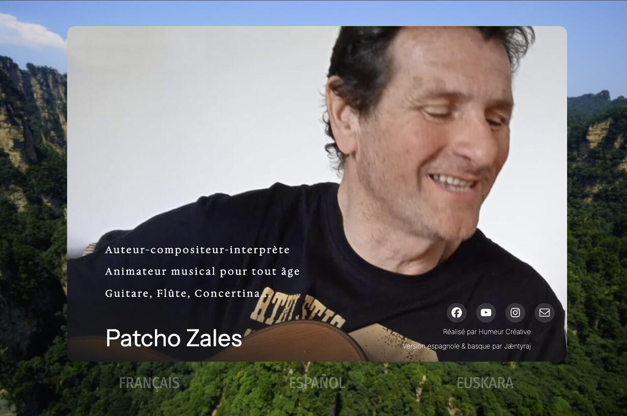 Patcho Zales - Auteur, Compositeur, Interprète