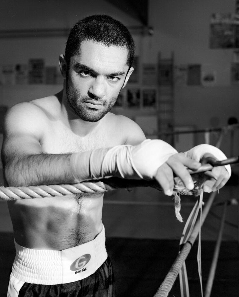 Mahyar Monshipour Kermani - Boxeur